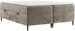Maison de Reve Bézs kárpitozott boxspring ágy ARAYA 160 x 200 cm (ARAYA160_MDR_P0_LOT30_M3_LOT30_T13_L59)