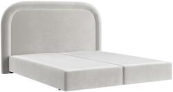 Maison de Reve Világos bézs bársony boxspring ágy HAVANA 180 x 200 cm (HAVANA180_MDR_P0_TNW06_M1_NF_T0_L25)