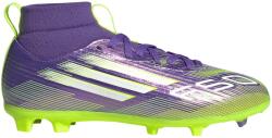 adidas Детски футболни бутонки Adidas F50 League Childrens Multi-Ground Football Boots - Purple/White