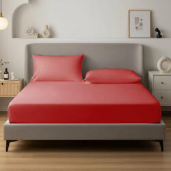 AlvásStúdió Jersey gumis lepedő Zimt 180-200x200 cm - matrac-vilag