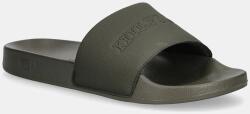 Tommy Hilfiger papucs TUMBLE HILFIGER POOL SLIDE zöld, FM0FM05619 - zöld Férfi 41