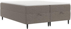 Maison de Reve Barna kárpitozott boxspring ágy KANAI 200 x 200 cm (KANAI200_MDR_P0_BBL04_M3_BBL04_T13_L32)