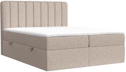 Maison de Reve Bézs kárpitozott boxspring ágy SKYFALL 160 x 200 cm (SKYFALL160_MDR_P0_MGN352_M1_MGN352_T1_L1)