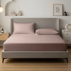 AlvásStúdió Jersey gumis lepedő Schoko 140-160x200 cm - matrac-vilag