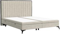 Maison de Reve Bézs kárpitozott ADRON kétszemélyes ágy 160 x 200 cm tárolóval (ADRON160_MDR_B1_ALT03_M0_NF_T0_L4)
