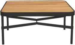 mindo Sötétszürke teakfa kerti dohányzóasztal No. 100 Mindo 83, 5 x 83, 5 cm (30015-011-T01)