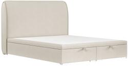 Maison de Reve Bézs kárpitozott kétszemélyes ágy NOHO 180 x 200 cm ágyneműtartóval (NOHO180_MDR_P0_ALT02_M0_NF_T0_L10)