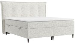 Maison de Reve Világos bézs kárpitozott boxspring ágy SINAI 200 x 200 cm (SINAI200_MDR_P0_MDO481_M3_MDO481_T13_L59)