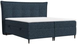 Maison de Reve Kék kárpitozott boxspring ágy SINAI 200 x 200 cm (SINAI200_MDR_P0_MDO485_M3_MDO485_T13_L59)