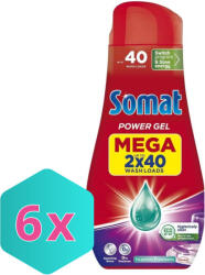 Somat All in 1 Power Gel Hygienic Freshness gépi mosogatószer gél 80 mosogatás 2 x 720 ml KARTON - 6 db (K9000101578072)