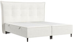 Maison de Reve Krémes fehér kárpitozott KOYA kétszemélyes ágy 180 x 200 cm tárolóval (KOYA180_MDR_P0_MDO492_M0_NF_T0_L59)