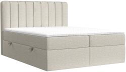 Maison de Reve Világos bézs kárpitozott boxspring ágy SKYFALL 160 x 200 cm (SKYFALL160_MDR_P0_MGN353_M1_MGN353_T1_L1)