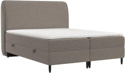 Maison de Reve Barna kárpitozott boxspring ágy MELBA 180 x 200 cm (MELBA180_MDR_P0_BBL04_M3_BBL04_T12_L32)