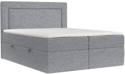 Maison de Reve Szürke kárpitozott boxspring ágy IMAGINE 160 x 200 cm (IMAGINE160_MDR_P0_ALT16_M3_ALT16_T12_L1)