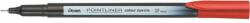Pentel Tűfilc, 0, 4 mm, PENTEL "Pointliner", piros (PENS40B) - tintasziget