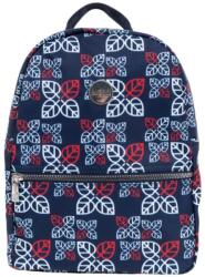 budmil sötétkék / mintás kicsi textil hátizsák 10170074/s2