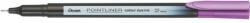 Pentel Tűfilc, 0, 4 mm, PENTEL "Pointliner", mályvalila (PENS40V4) - tintasziget