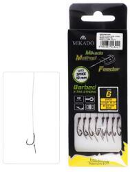 Mikado method feeder xtra stong csalitüskés szakállnélküli horog no. 12 (HMFB2805BI-12DB) - epeca