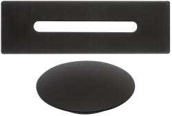 Water Fun Set c|| capac preaplin și scurgere din oțel pentru cadă freestanding, black (KBL-001) - baiedevis - 143,02 RON