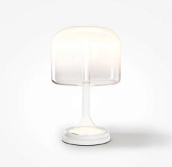 Maytoni Veioza Spirito MOD286TL-L18W3K, 18W LED, H42cm, metal alb, sticlă albă (MOD286TL-L18W3K)