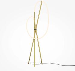 Maytoni Lampadar Maytoni Crochet, H16, 2cm, 36W LED, aluminiu alamă (MOD369FL-L36BS3K)