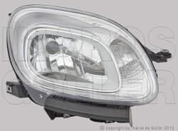 Fiat Panda 2012- - Fényszóró H4 jobb (motorral) TYC