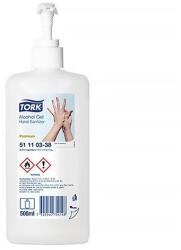 Tork Kézfertőtlenítő gél TORK alkoholos pumpás 500 ml (TORK/511103/PC) - robbitairodaszer