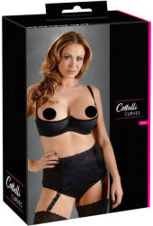 Cottelli Collection Plus Size - mellemelő (fekete) (22203001431)