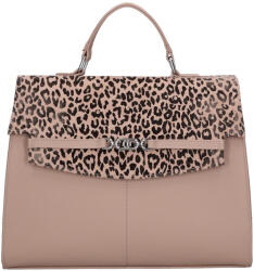 CHIARA I 5035 DOD drapp nagy rostbőr női kézitáska