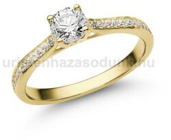  E28SB55 - GYÉMÁNT: 0.55 CT (=4.75mm Ø) Eljegyzési Gyűrű (E28SB55)