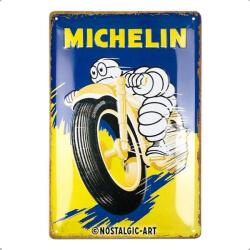 Nostalgic Art Michelin "Motorcycle" dombornyomott fémplakát 20 x 30 cm "22406 (22406)