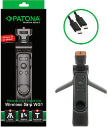 PATONA Premium Vlog Selfie Tripod Wireless Grip WG1 (4201) (PATONA_Premium_Vlog_Grip)