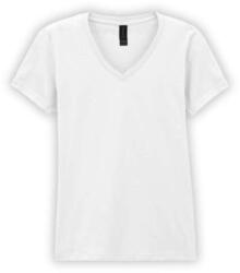 Gildan GIL64V00-EX rövid ujjú V-nyakú softstyle Női póló White-XL (gil64v00-exwh-xl)