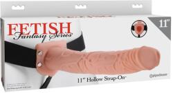 Fantasy Fetish Fantasy Hollow Strap-On 11 (culoarea pielii) - dildo strap-on gol cu ham