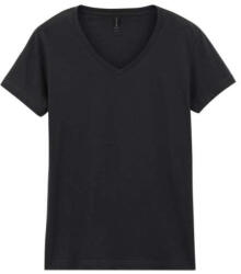 Gildan GIL64V00-EX rövid ujjú V-nyakú softstyle Női póló Black-2XL (gil64v00-exbl-2xl)