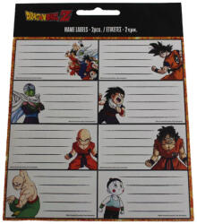  Dragon Ball Z - 16 darabos füzetcímke csomag (GIM77563046)