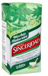 Monte Carlo Ltda Yerba Mate Tea, Sinceridad Hierbas Naturales 500g