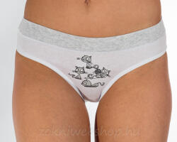 SOV Normál bugyi CICA Fehér, XL 9783