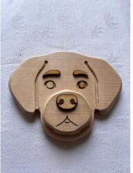 Golen Natúr fa játék - Kutya fej