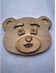 Golen Natúr fa játék - Maci fej