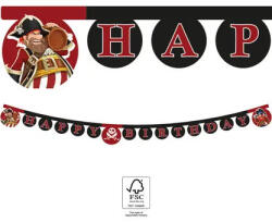  Kalóz Island Happy Birthday felirat FSC 2 m (PNN94158)