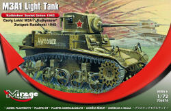 Mirage Hobby M3A1 Light Tank 'Kuibishev' Sov. Union 1: 72 (726074)