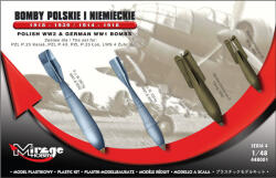 Mirage Hobby German WWI Bombs 1918-1939 & 1914-1918 1: 48 (448001)