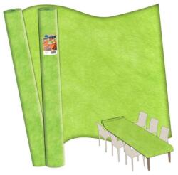 Pack Service Asztalterítő tekercs víztaszító 1, 2 x 5 m Airspun nemszőtt textil - almazöld