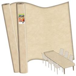 Pack Service Asztalterítő tekercs, homok, 1, 2 x 5 m - víztaszító Airspun nemszőtt textil