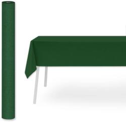 Pack Service textilhatású bankett tekercs 1, 2 m x 25 m sötétzöld