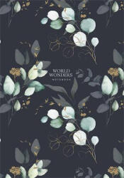 Shkolyaryk Publishing House Jegyzetfüzet, A4, vonalas, 80 lap, keményfedeles, SHKOLYARYK "World Wonders" UTOLSÓ DARAB (A4-IC-080-779L)