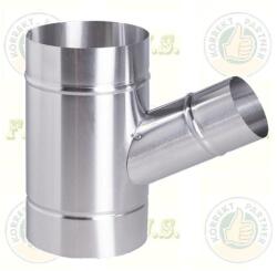 FM alumínium ág-idom Ø110/ 76 mm Szinterezett fehér