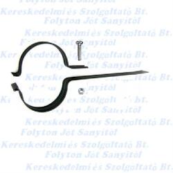 FM Füstcső csőbilincs Ø130 mm Fekete acél