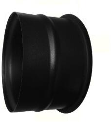 AT füstcső Duplafalú hüvely Ø120mm, Fekete falhüvely